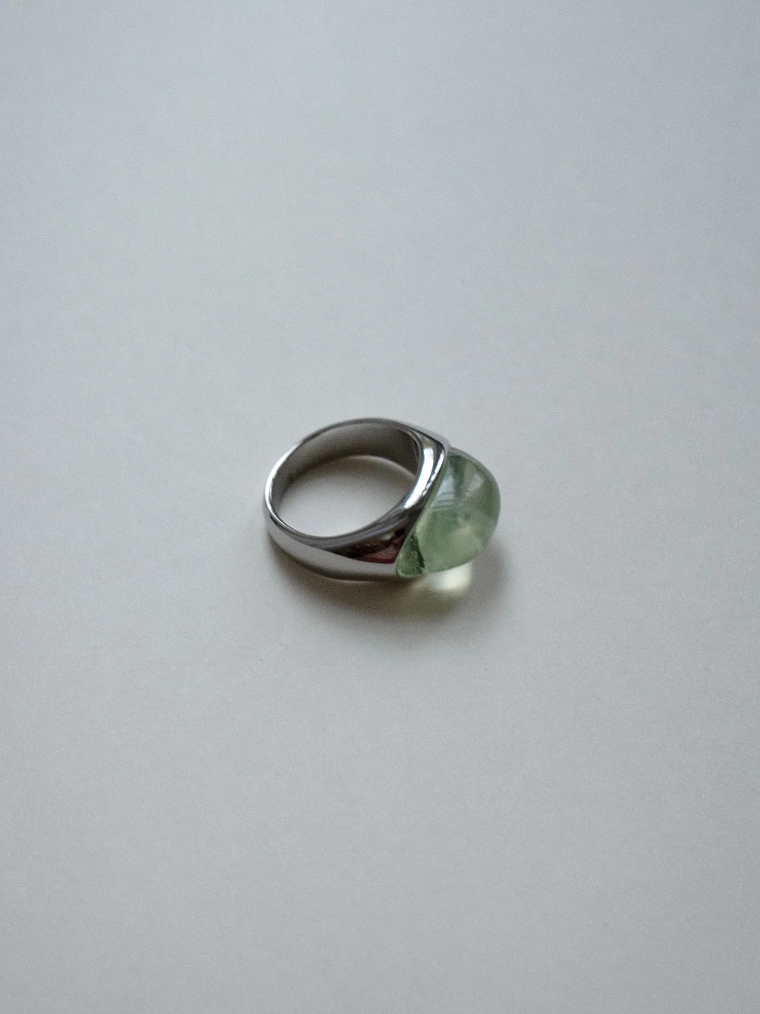 Silver Lucite Ring - Elixir - Image 6