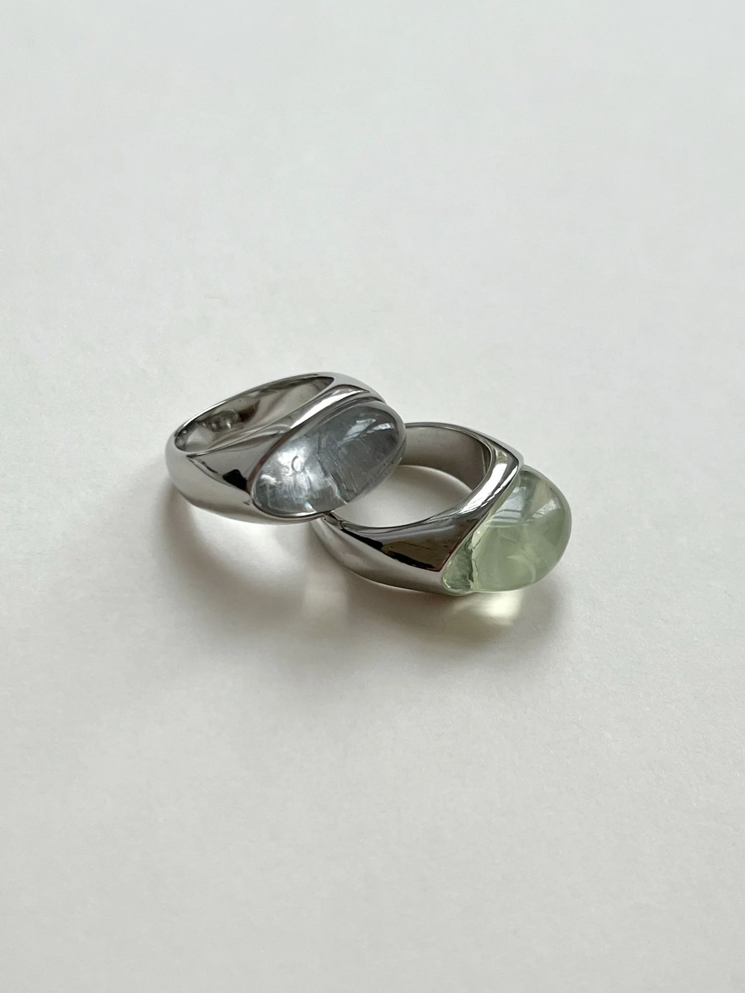 Silver Lucite Ring - Elixir - Image 7