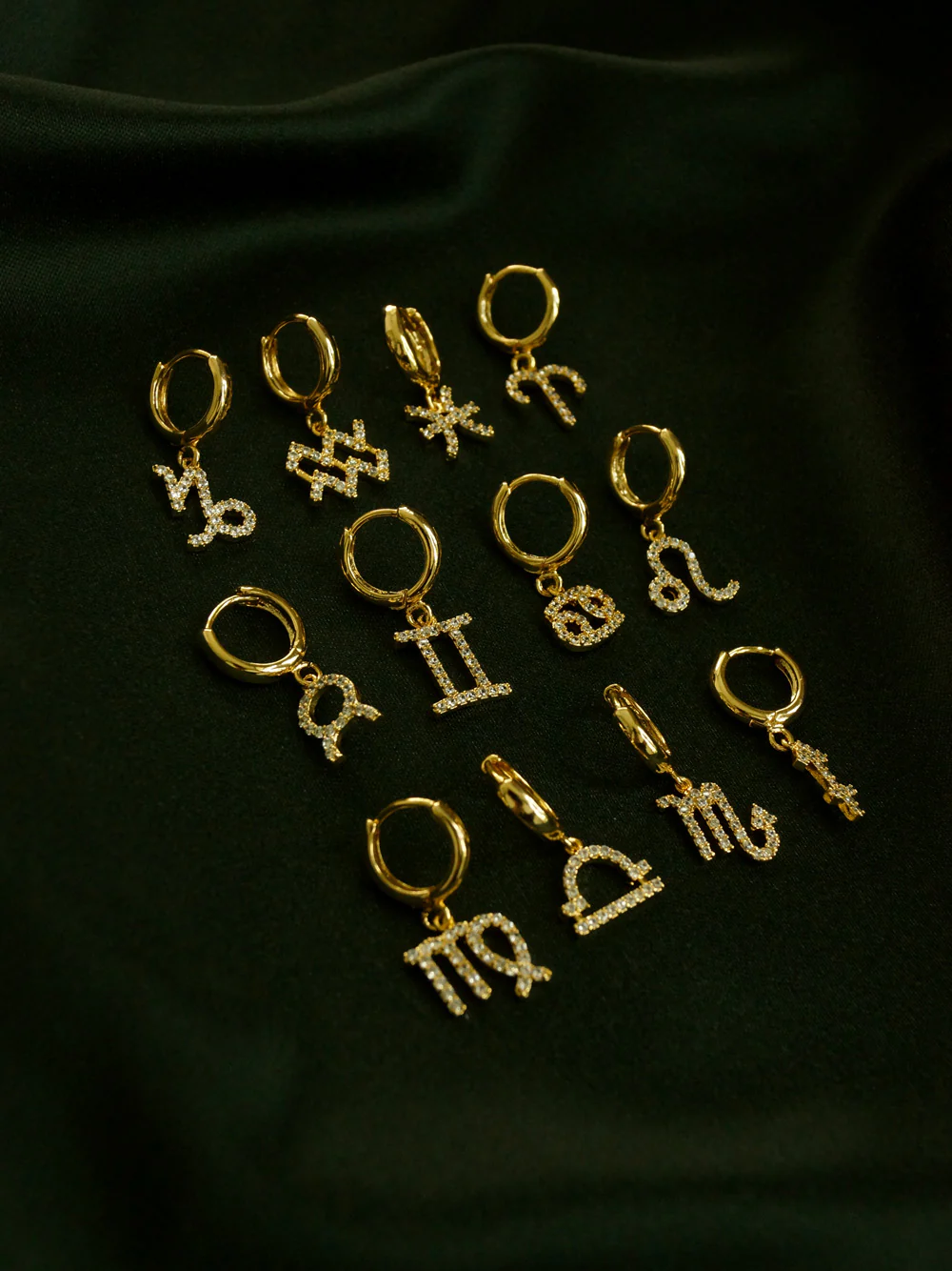 Sparkle Horoscope Huggies *18k Gold-plated - Image 5