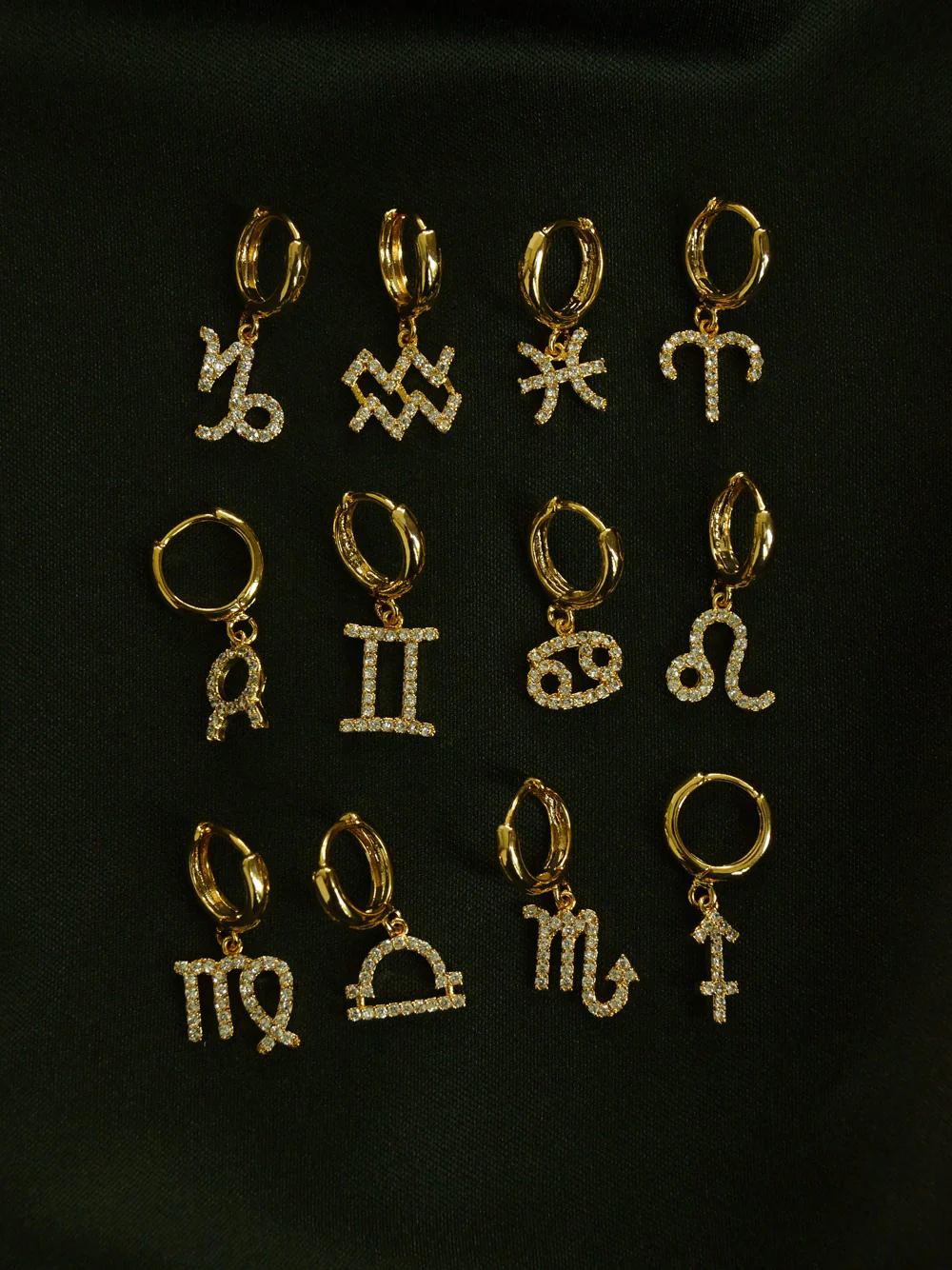 Sparkle Horoscope Huggies *18k Gold-plated - Image 6
