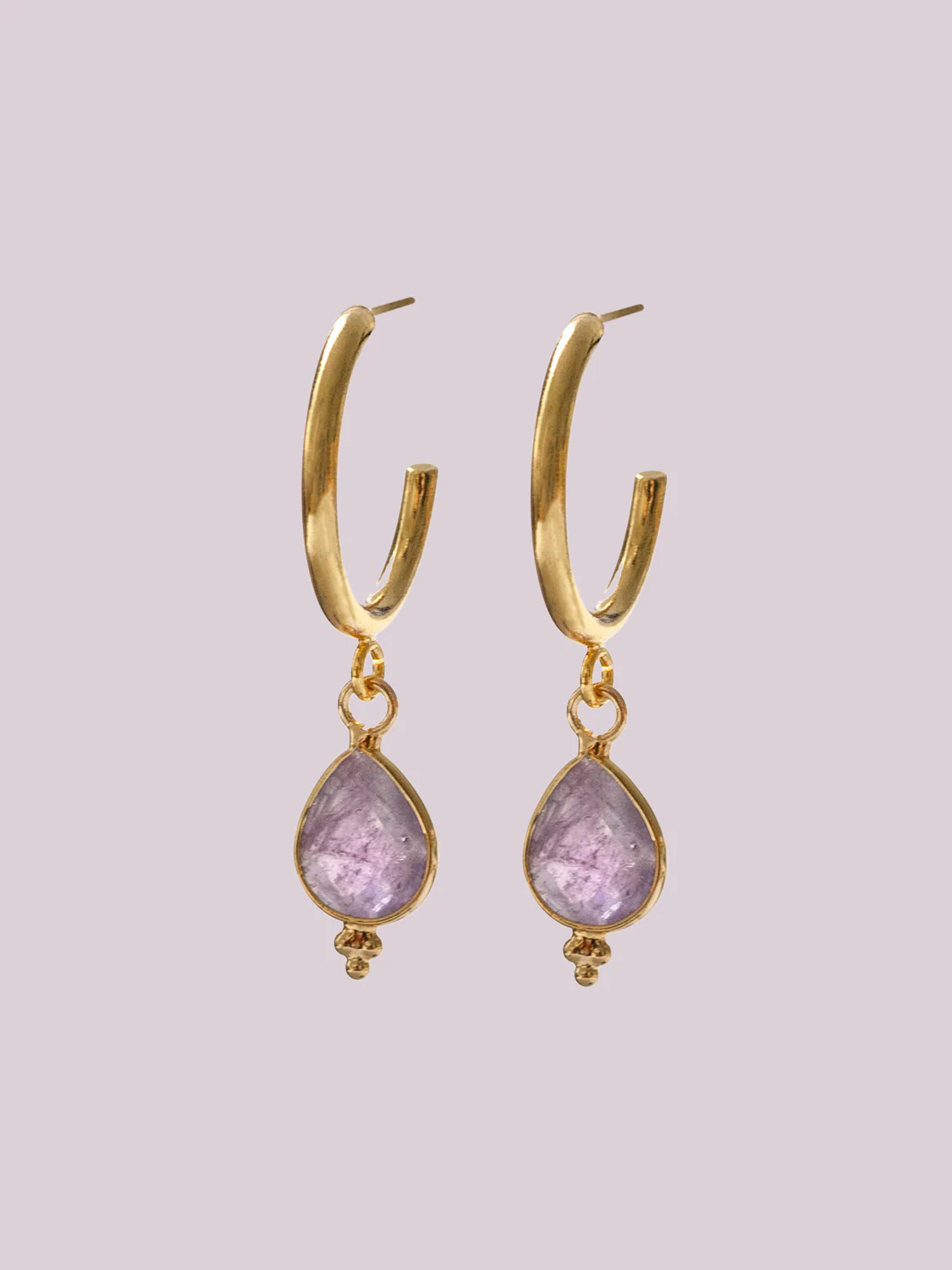 Spiritborn Hoops - Amethyst Purple - Image 3