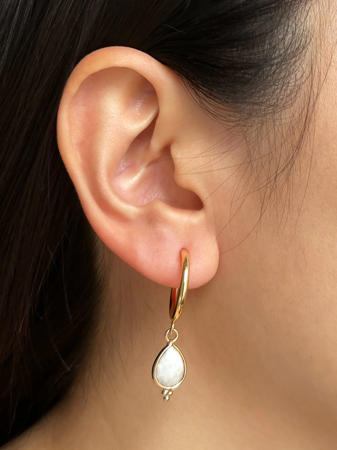 Spiritborn Hoops - White Jade - Image 2