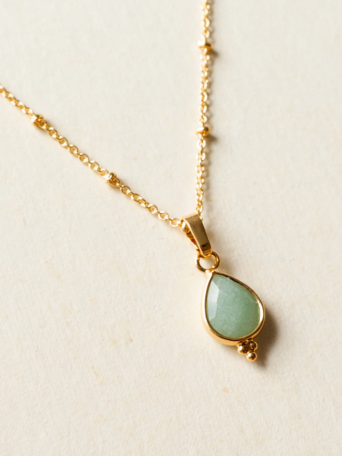 Spiritborn Necklace - Green Aventurine - Image 3