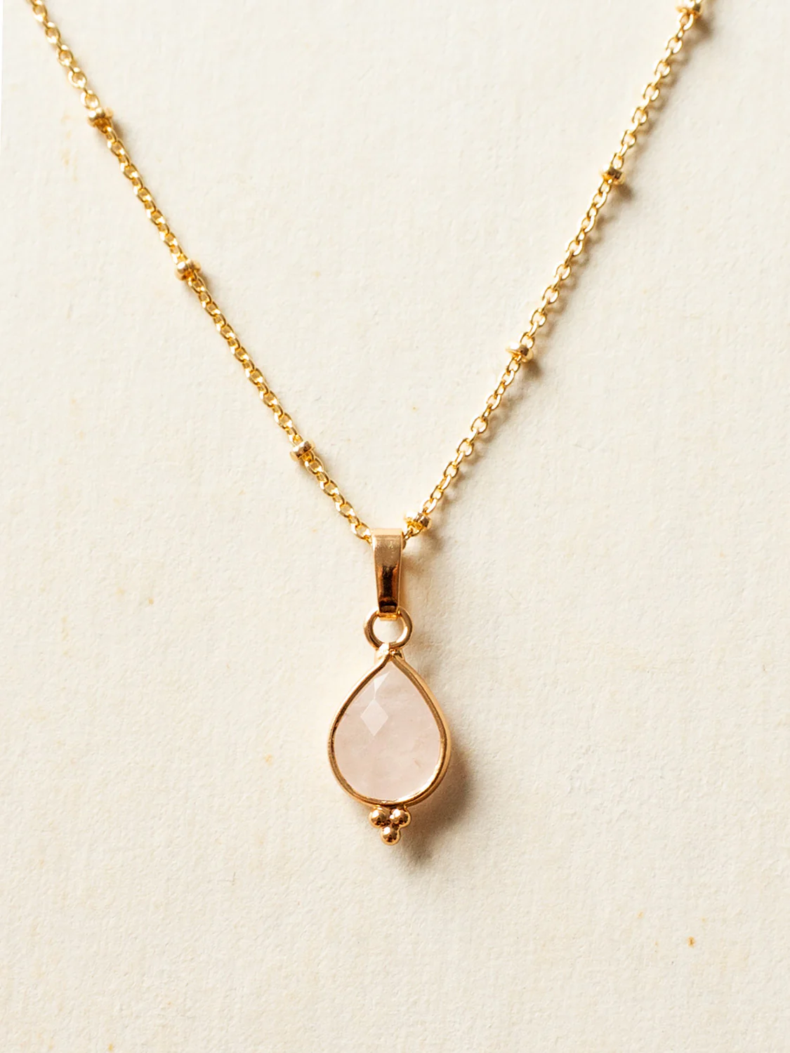 Spiritborn Necklace - Rose Quartz