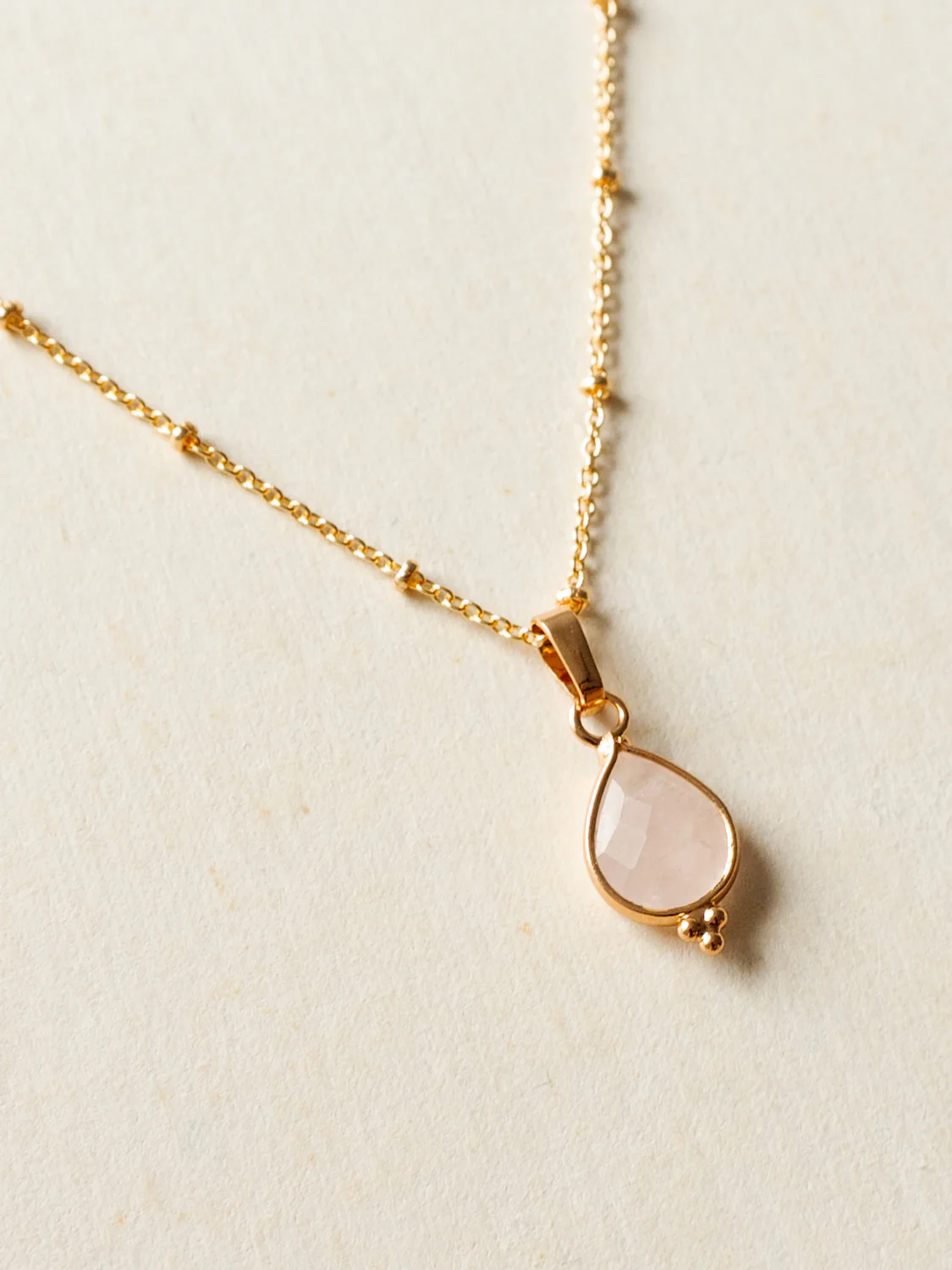 Spiritborn Necklace - Rose Quartz - Image 3