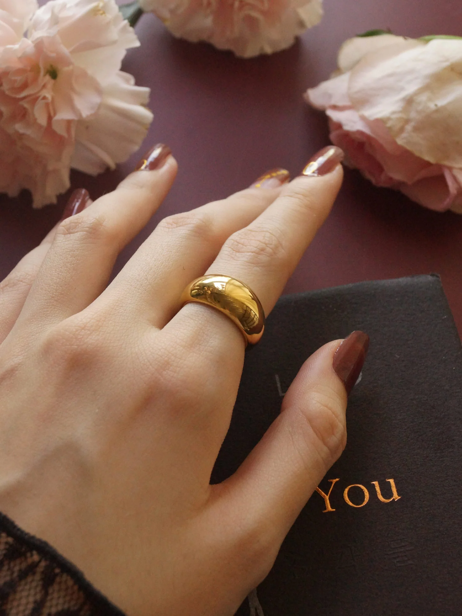 The Bold Ring - Thick *18k Gold-plated - Image 4