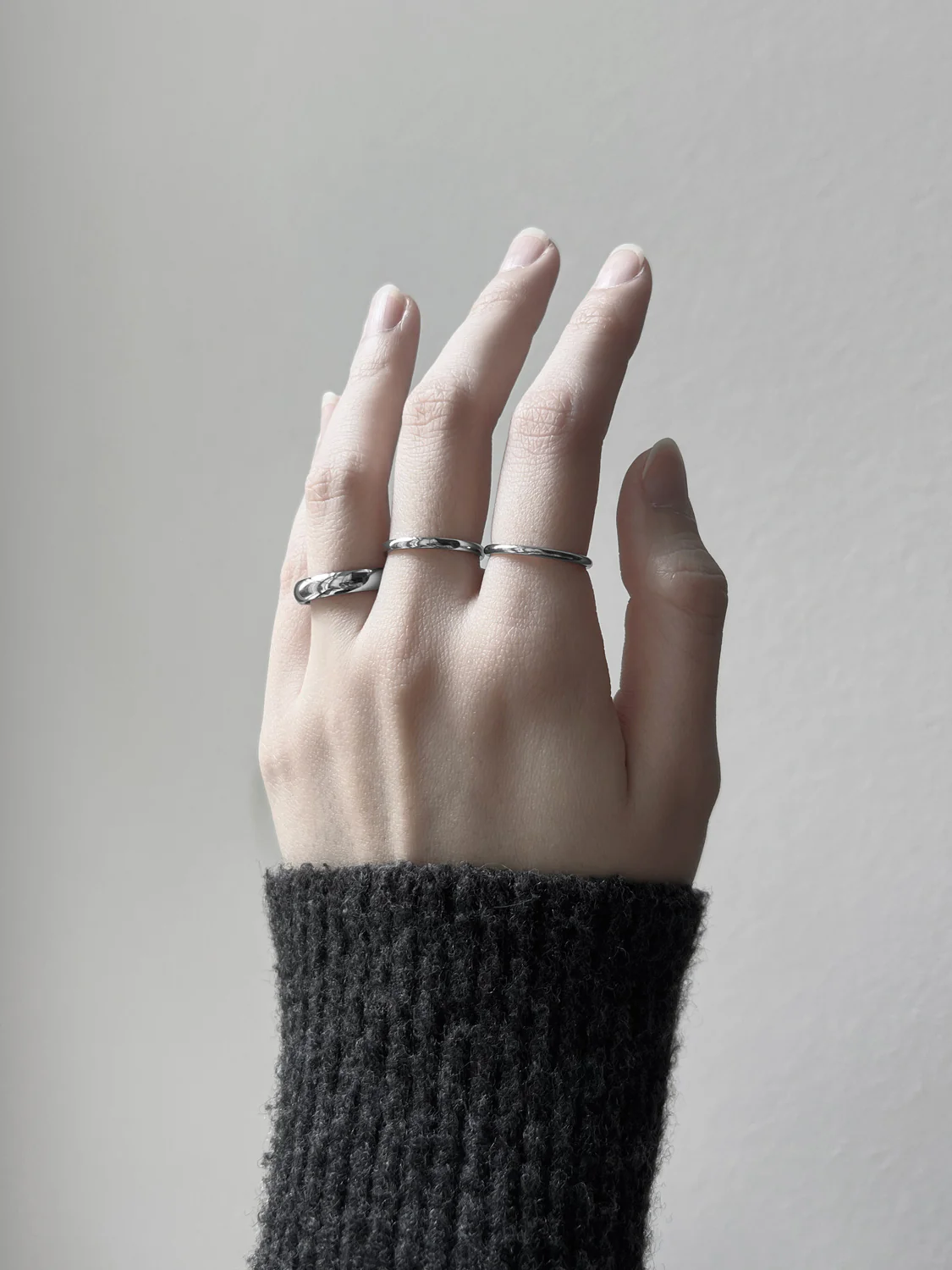 Essential Silver Ring, Stainless Steel 4mm - Image 7