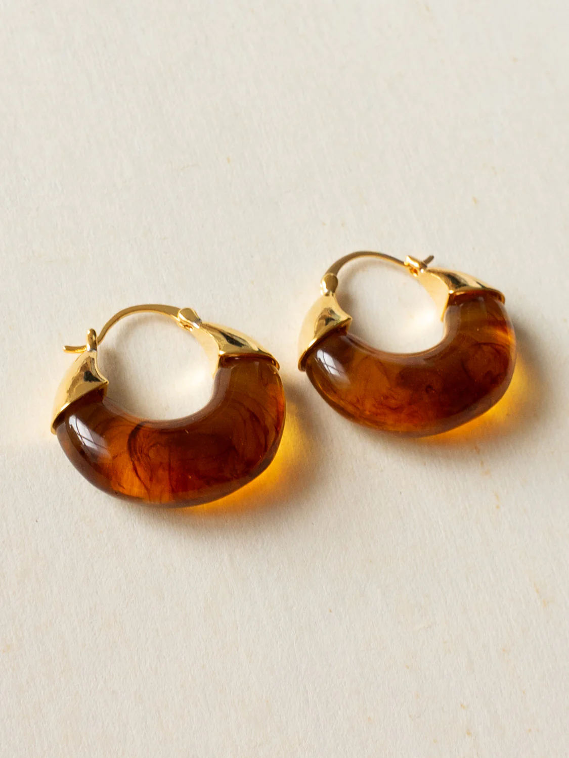 Treasure Boat Hoops - Brown - Image 2